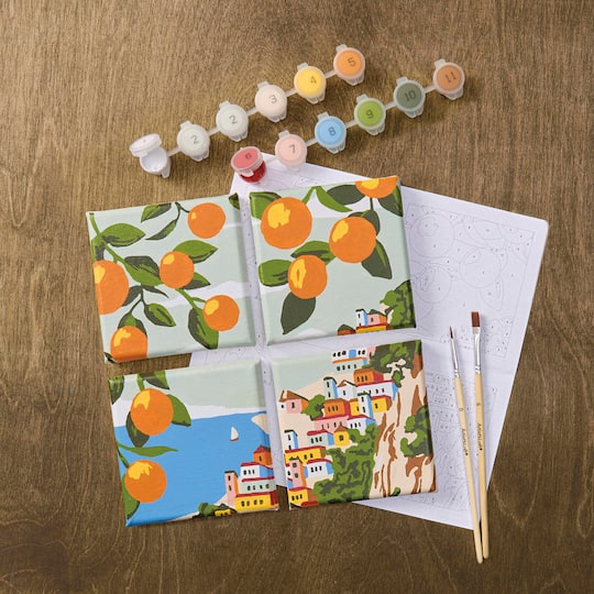 Coastal Paint-by-Number Gallery Mini Kit by Artist's Loft™